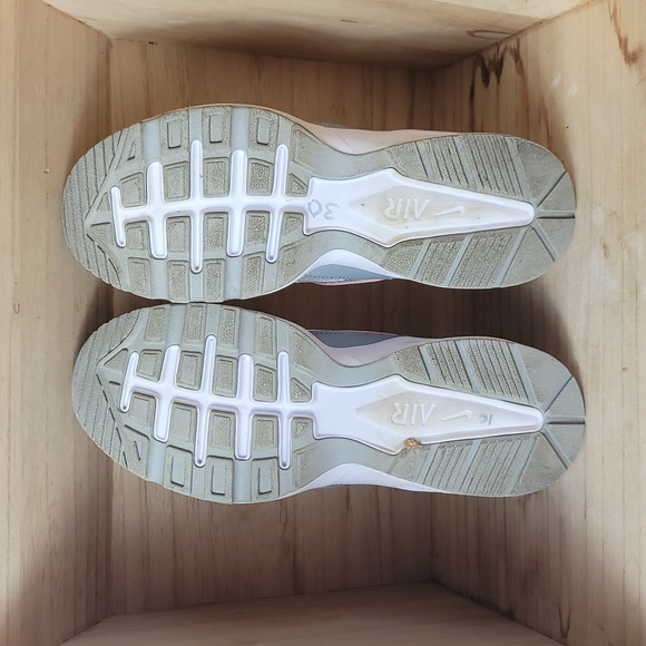 Nike Air Max Fusion Girls Gray Pink Shoes cj3824 - Picture 8 of 10